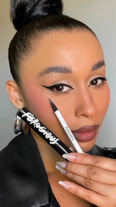 Delineador em Caneta Super Flick e Máscara Peel Off: Clássicos com Thamires Rangel