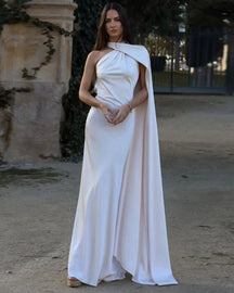 Vestido Longo Decote nas Costas Modern Dominique