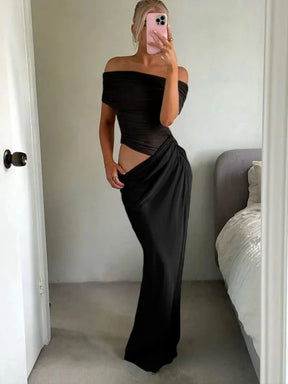 Vestido Longo Ombro a Ombro Modern Briella