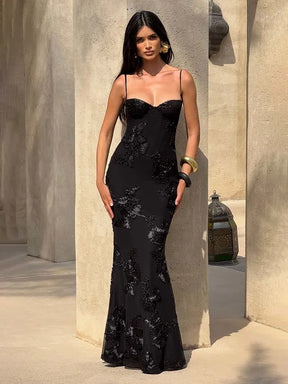 Vestido Longo Decote nas Costas Modern Dara