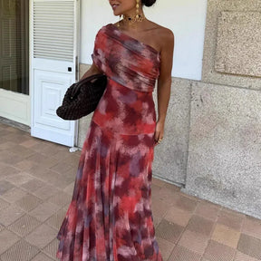 Vestido Longo Ombro Só Modern Bally