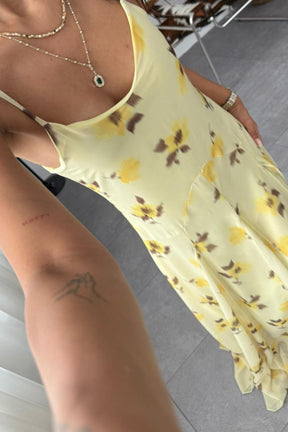 Vestido Longo Floral Delicado Modern Lauren