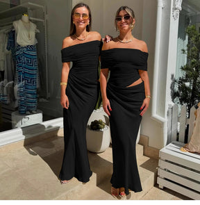 Vestido Longo Ombro a Ombro Modern Briella