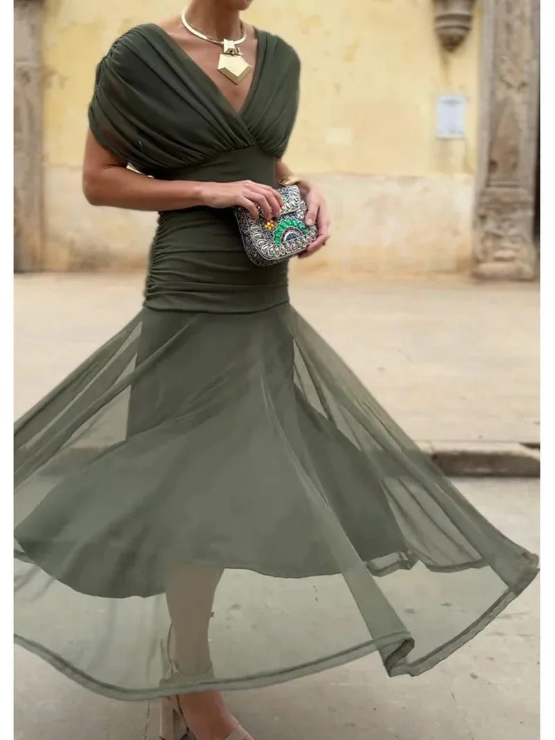 Vestido Longo Fluído Modern Lilly